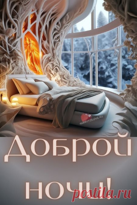 "Спокойной ночи" - картинки зимние женщине(56шт.)