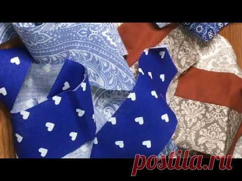 Новые невероятные приключения полосок в лоскутном шитье DIY Мастер-класс