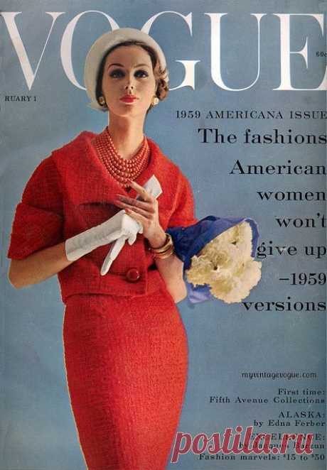 Vogue Cover, 1959 ♥