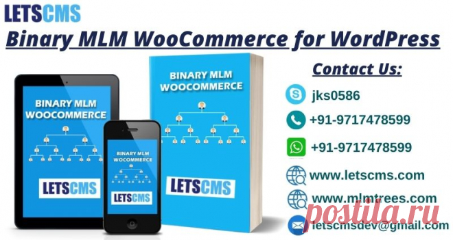 Binary MLM WooCommerce (BMW) is a WordPress plugin for multi-level network marketing with all advanced features & services. MLM is a simple and efficient way of earning unlimited by investing a small capital and Binary MLM WooCommerce is the door to your success. LetsCms Pvt Ltd. presents a new product for the Multi-Level Marketing business by introducing a WordPress plugin of BMW. LetsCms offers you to purchase its web software and all related services at affordable prices.