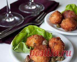 Креветочные заварные шарики