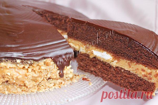 Торт «Сникерс»