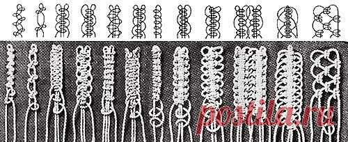 (113) macrame knots | Bordados