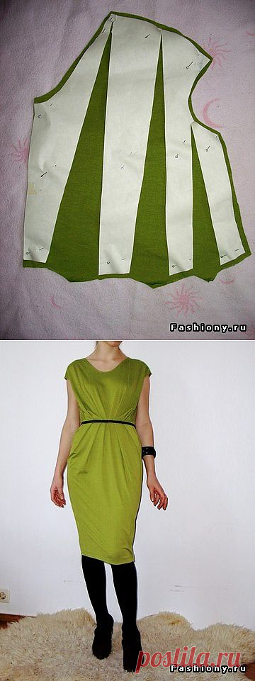 FashionMargoGirl: Трикотажное платье - мастер класс