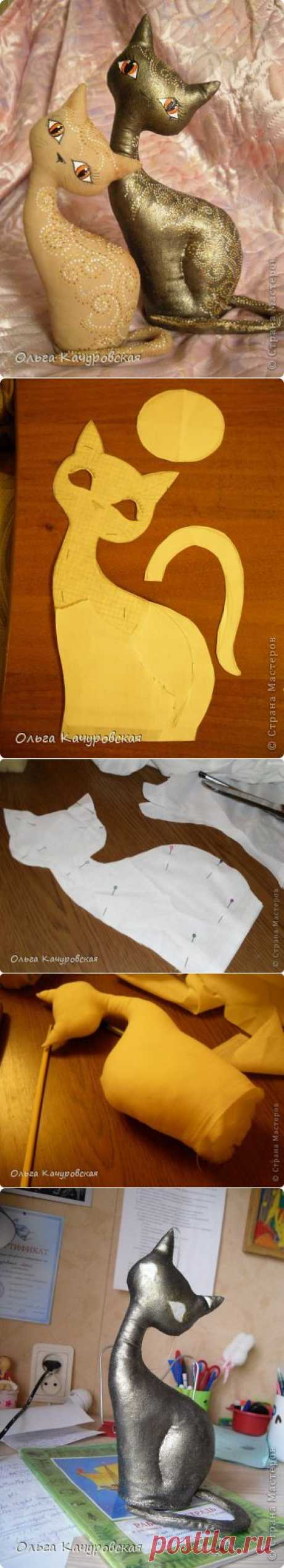 Изумительные кофейные кошечки от Ольги Качуровской. Мастер-класс | Золотые Руки