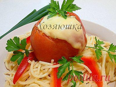 Хозяюшка. Кушать подано! - Помидоры, фаршированные печенью