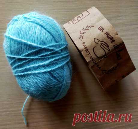 Обзор пряжи с ангоркой WoolSea Rabbit Angora | Вязание и творчество | Яндекс Дзен