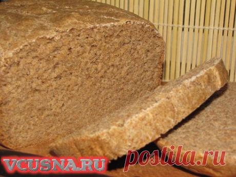 Ржаной хлеб в хлебопечке - пошаговый кулинарный рецепт VCUSNA.RU