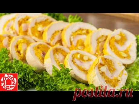 Вкуснее Не Придумаешь! Куриные рулетики с начинкой на Праздничный Стол