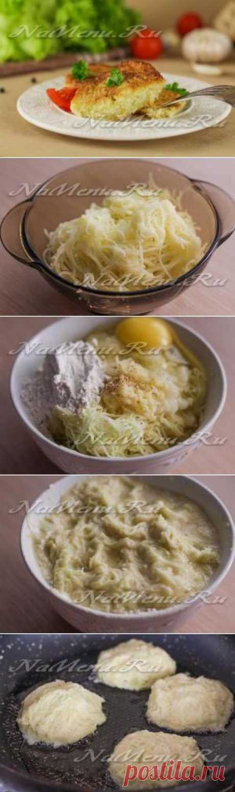 Оладьи из кабачков и картофеля: рецепт с фото
