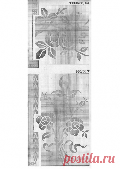 Альбом«Burda special E860/1983 Filet au crochet 4»