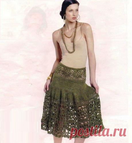 Бесплатная узор вязаной крючком юбки. Урок вязания бесплатно | Все о рукоделии: схемы, мастер классы, идеи на сайте labhousehold.com