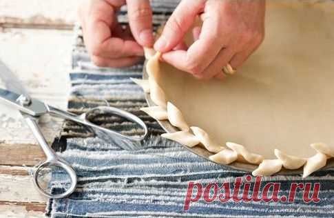 Как красиво оформить край пирога - ЕЛЕНА - Группы Мой Мир