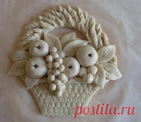 Картина из соленого теста своими руками: мастер-класс