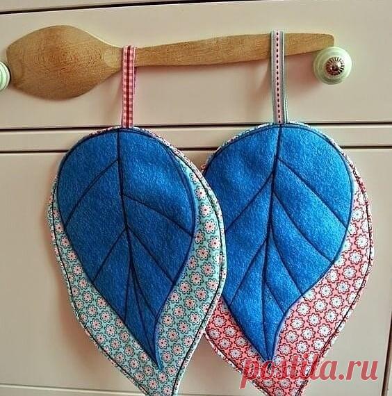 Шьем прихватки, подставки из остатков тканей. Техника пэчворк.