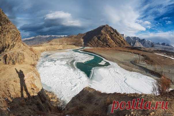 Река Катунь, Алтай. Автор фото — Светлана Казина: