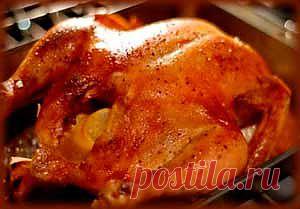 Рецепт приготовления курицы, фаршированной в микроволновке: