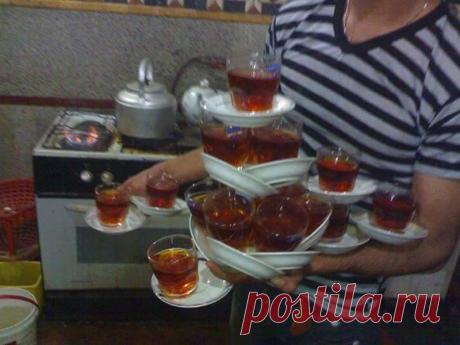 Вот они- профессиональные официанты! )