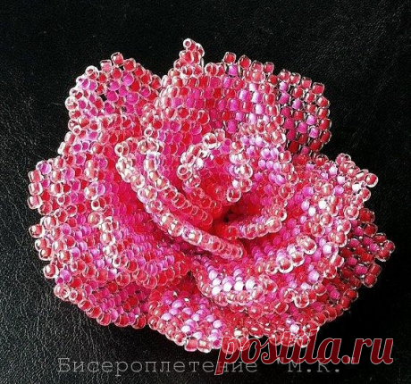 Ажурная розочка