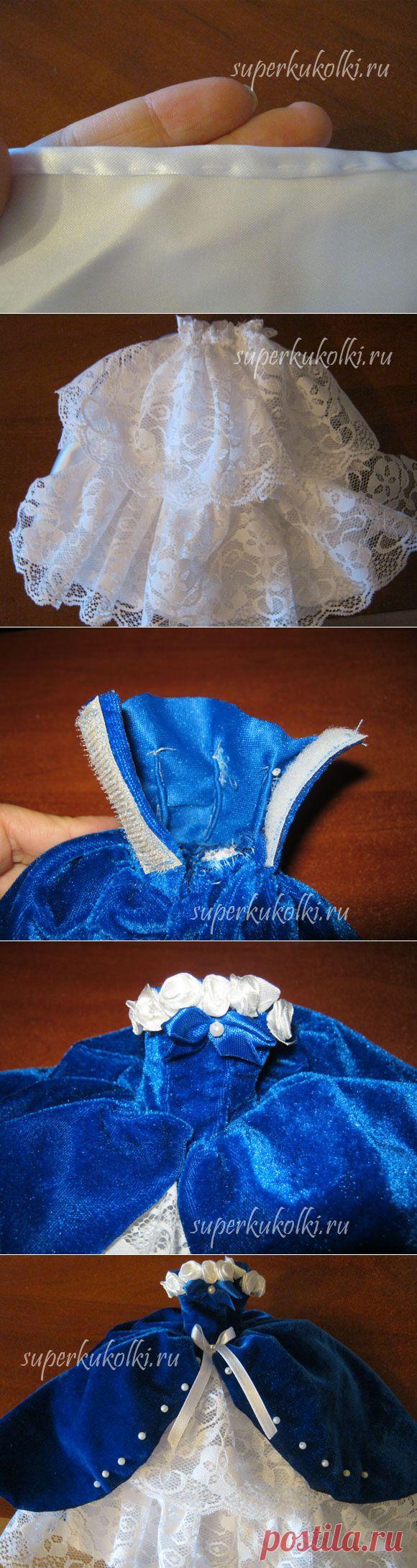 мастер-класс шитья одежды для барби