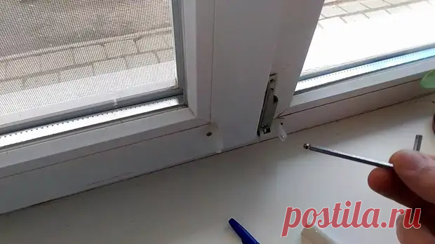 Даже женщина может отрегулировать окно за 5 минут - Квартира, дом, дача - Социальная сеть 
