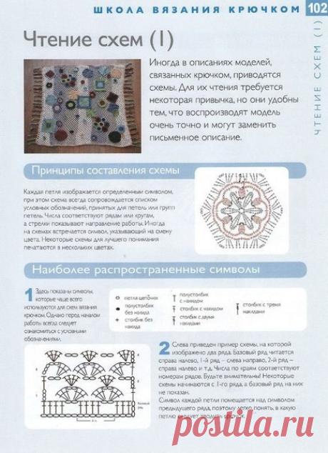 Чтение схем крючком / Сладкая Погода