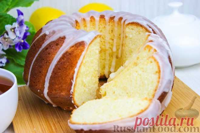 Рецепт: Лимонный кекс на RussianFood.com