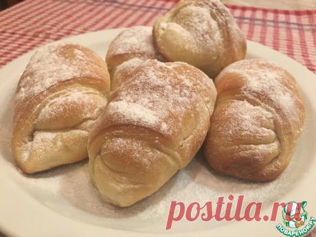 Рогалики с вишней Кулинарный рецепт