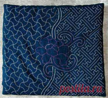 Японская вышивка Sashiko: мастер-класс