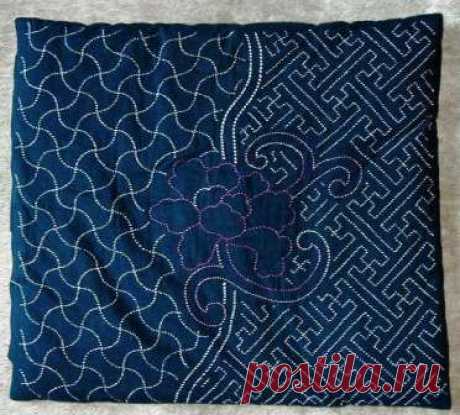 Японская вышивка Sashiko: мастер-класс