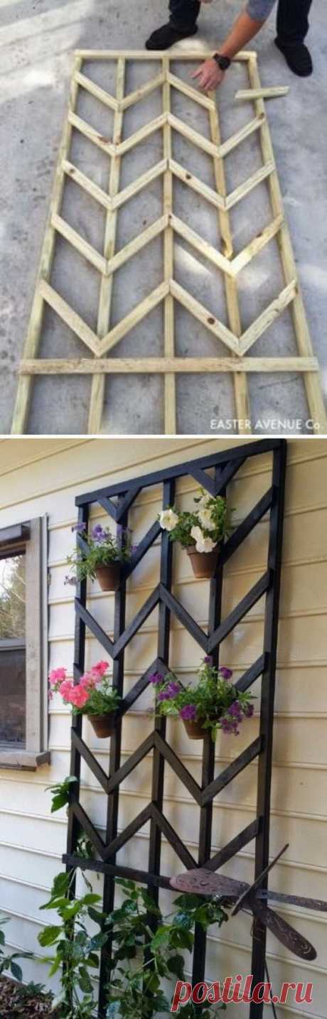20+ Awesome DIY Garden Trellis Projects