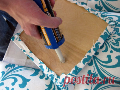 Мягкое изголовье кровати своими руками