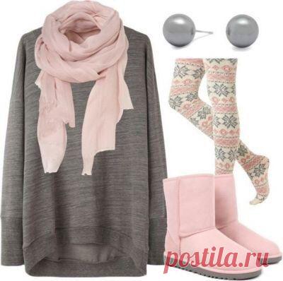 Розовые угги / Модное Настроение