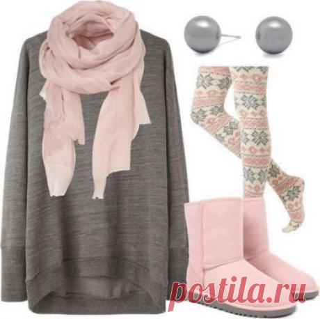 Розовые угги / Модное Настроение