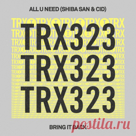 Download CID, Shiba San, ALL U NEED - Bring It Back - Musicvibez Label Toolroom Trax Styles Tech House Date 2024-06-28 Catalog # TRX32301Z Length 5:15 Tracks 1