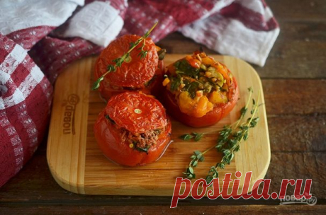 Фаршированные тунцом и каперсами помидоры - пошаговый рецепт с фото на Повар.ру