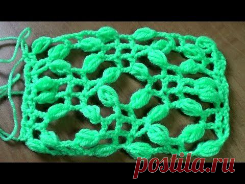 Мастера рукоделия - рукоделие для дома. Бесплатные мастер-классы, фото и видео уроки - Видео мастер-класс по вязанию крючком. Сеточка с пышными столбиками