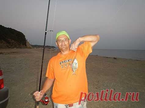 Впервые со спиннингом на море