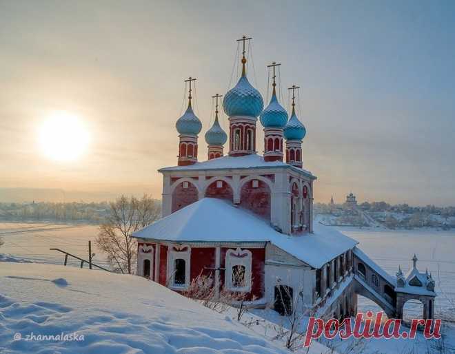 Казанская Преображенская церковь.
Тутаев. Ярославская область. 📷 Жанна Ласка