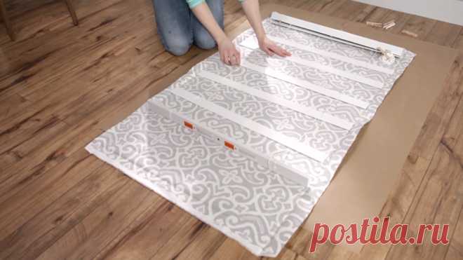 Римские шторы из жалюзи