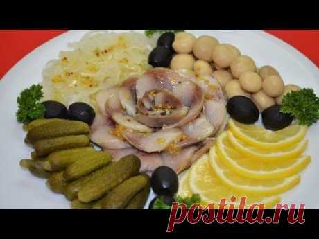 Рецепт: Как подать селедку на RussianFood.com