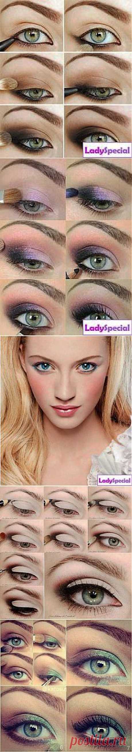 Макияж для зелёных глаз - Женский журнал LadySpecial.ru