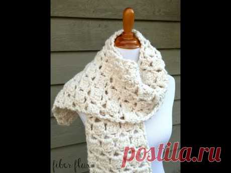 How To Crochet The Sugar Cookie Scarf, Episode 272