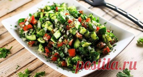 Ширази – полезный летний салат родом из персидской кухни - Вкусные рецепты - медиаплатформа МирТесен