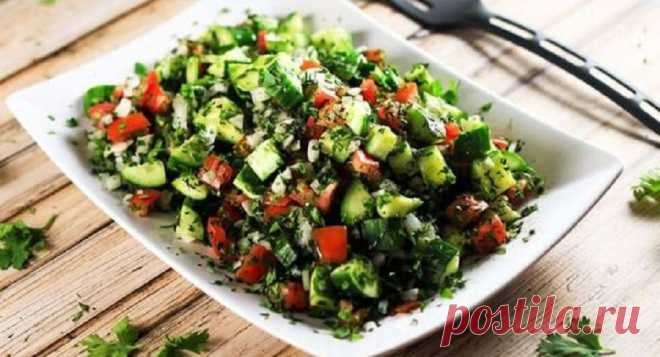 Ширази – полезный летний салат родом из персидской кухни - Вкусные рецепты - медиаплатформа МирТесен