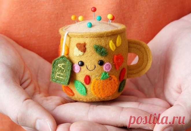 Как сделать красивую и оригинальную игольницу своими руками