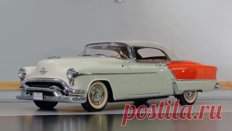 1953 Oldsmobile Fiesta Кабриолет / T124 / Indy 2017 / Аукционы Mecum 1953 Oldsmobile Fiesta Кабриолет, представленный как много T124 в Индианаполисе, в