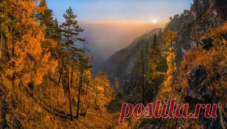 Осень у Байкала, Иркутская область.
