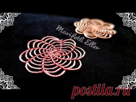 İğne Oyası Örümcek Ağı Modeli Anlatımlı Yapılışı | 174. Model