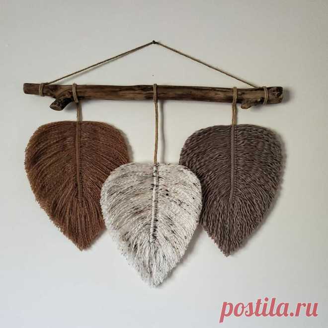 Как же это красиво - декор в листьях. Вы можете сделать так же на раз-два и за 5 минут | Мои 